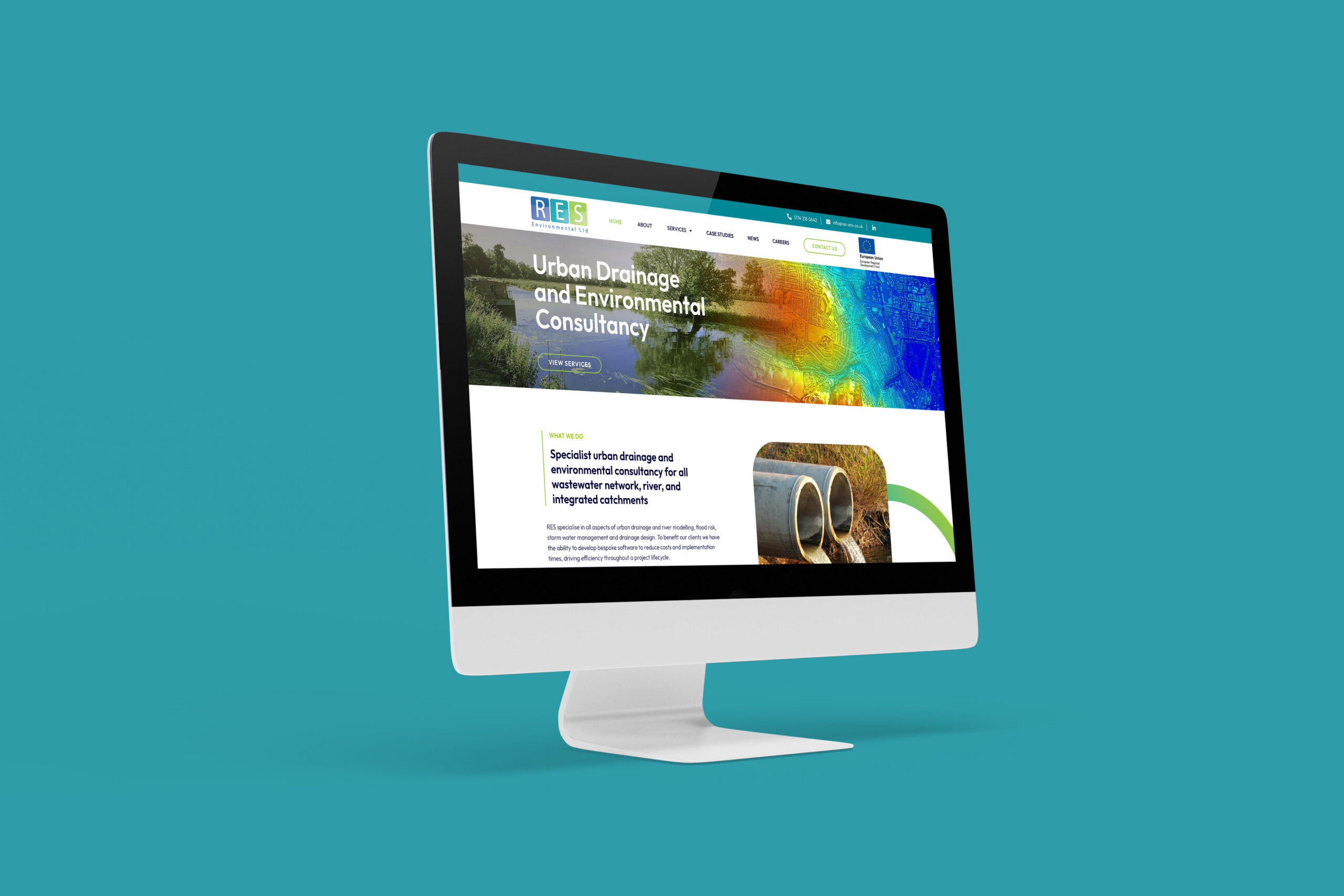 RES Environmental Website Design - Fenti Marketing