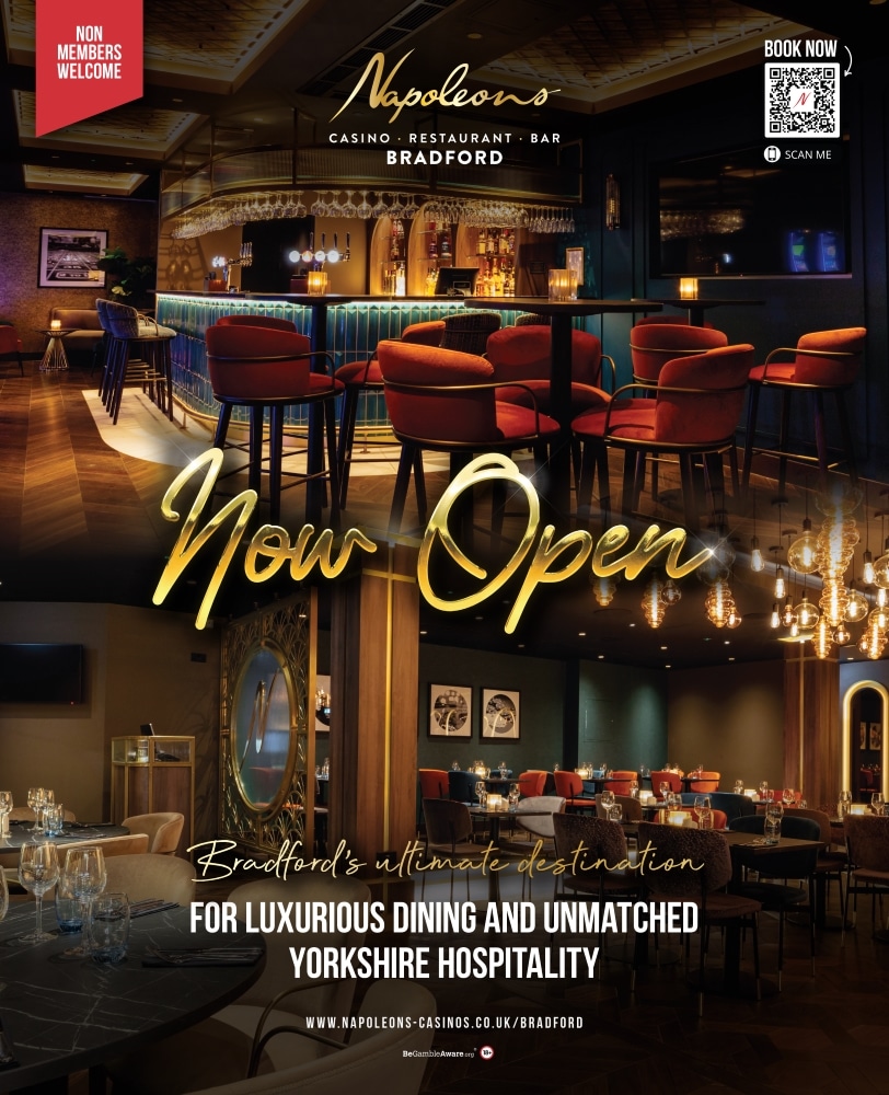 Mutli-Channel Campaign And Marketing For Napoleons Casino and Restaurant, Bradford Re-Launch - Fenti Marketing